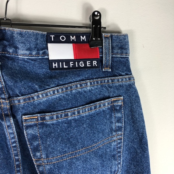 tommy logo jeans